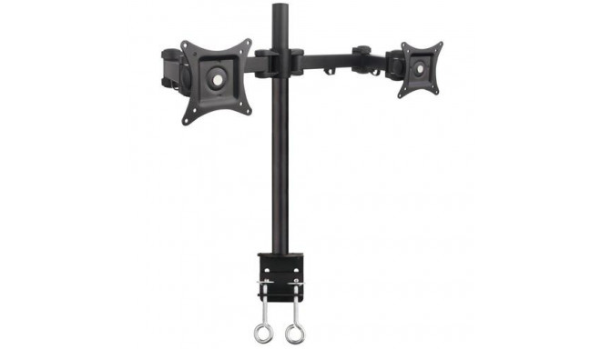Techly 13-27&quot; Desk Stand for 2 Monitor with Clamp&quot; ICA-LCD 482-D