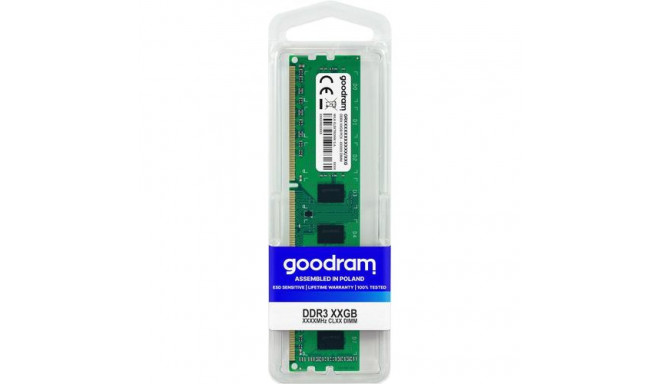 Goodram GR1600D3V64L11/8G memory module 8 GB 1 x 8 GB DDR3 1600 MHz