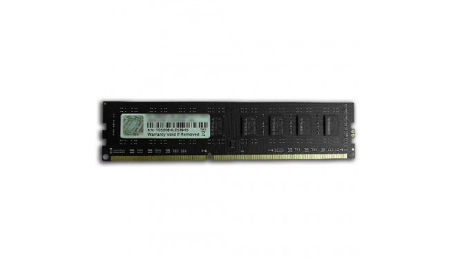 G.Skill Value F3-1600C11S-8GNT memory module 8 GB 1 x 8 GB DDR3 1600 MHz