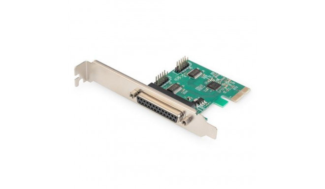 Digitus PCI Express Parallel Card, 2/1-port