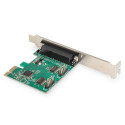 Digitus PCI Express Parallel Card, 2/1-port