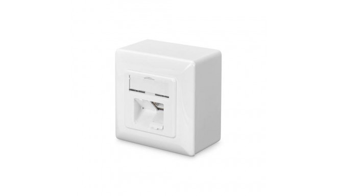 Digitus CAT 6, Class E, wall outlet, shielded, surface mount