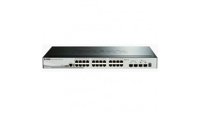 D-Link DGS-1510 Managed L3 Gigabit Ethernet (10/100/1000) Black