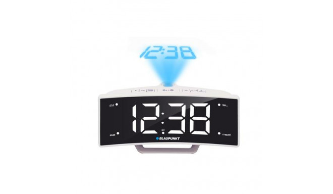 Blaupunkt CRP7WH radio Clock Black, White