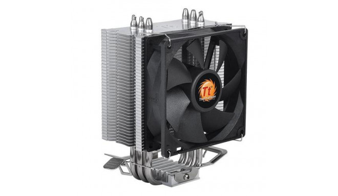 Thermaltake Contac 9 Processor Cooler 9.2 cm Aluminium, Black