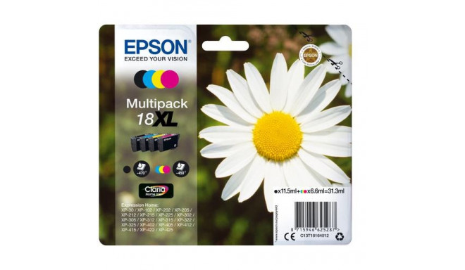 Epson Daisy Multipack 4-colours 18XL Claria Home Ink