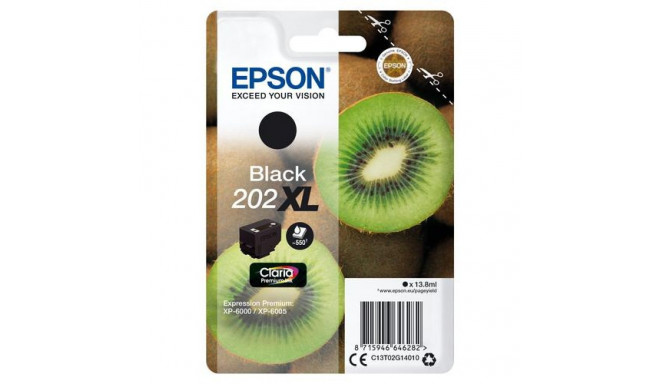 Epson Kiwi Singlepack Black 202XL Claria Premium Ink