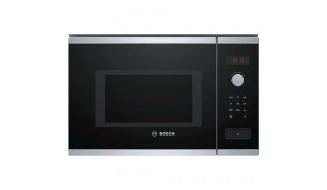 Bosch Serie 4 BFL553MS0 microwave Built-in Combination microwave 25 L 900 W Black, Stainless steel