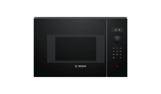 Bosch Serie 6 BFL524MB0 microwave Black Solo microwave Built-in 20 L 800 W