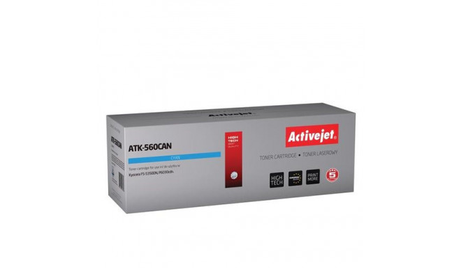 Activejet ATK-560CAN toner (replacement for Kyocera TK-560C; Premium; 10000 pages; cyan)