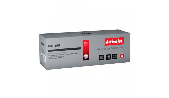 Activejet ATH-36N toner (replacement for HP 36A CB436A, Canon CRG-713; Supreme; 2000 pages; black)