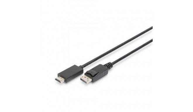 Digitus DisplayPort Adapter Cable, DP - HDMI type A