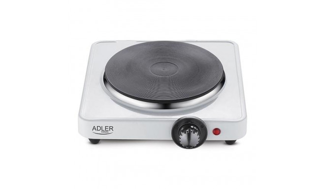 Adler AD 6503 hob White Countertop Sealed plate 1 zone(s)