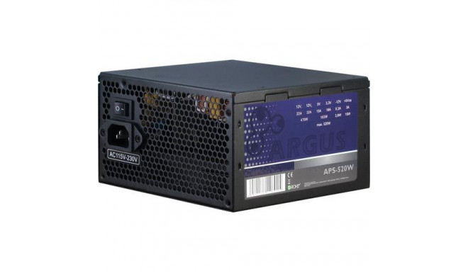 Inter-Tech Argus APS power supply unit 520 W 20+4 pin ATX ATX Black
