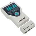 Intellinet 5-in-1 Cable Tester, Tests 5 Commonly Used Network RJ45 and Computer Cables