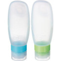 Go Travel Squeezy Bottles 100 ml Plastic, Silicone Bottle