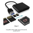 ICY BOX IB-CR301-U3 card reader USB 3.2 Gen 1 (3.1 Gen 1) Black