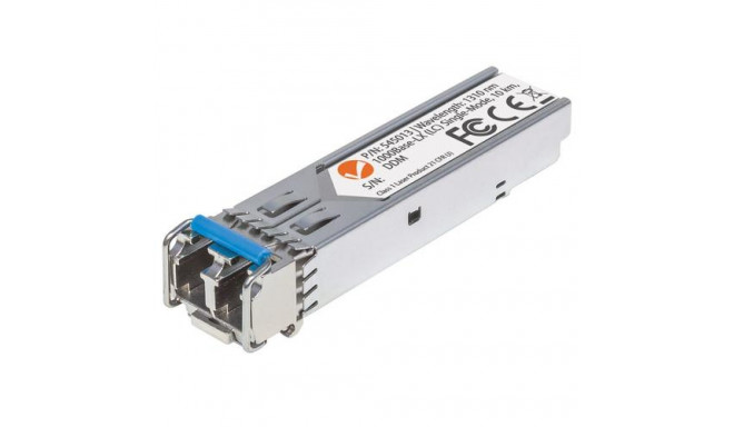 Intellinet Transceiver Module Optical, Gigabit Fiber SFP, 1000Base-Lx (LC) Single-Mode Port, 10km, M