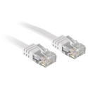 Lindy 3m Cat.6 networking cable White Cat6