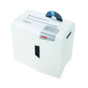 HSM X5 paper shredder Particle-cut shredding 58 dB 22 cm Silver, White