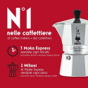 Bialetti Moka Express Moka pot Aluminium, Black