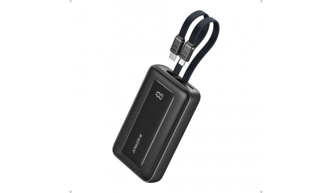 Anker | Power Bank | A1680G11 | 10000 mAh | USB-C 30W, Lightning 27W | Built-In USB-C and Lightning 