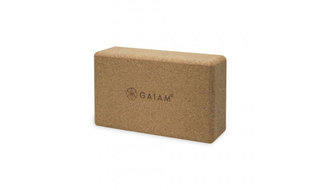 GAIAM yoga cube made of cork 52292