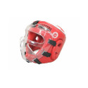 Masters boxing helmet with mask KSSPU-M (WAKO APPROVED) 02119891-M02 (czerwony+S)