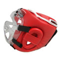 Masters boxing helmet with mask KSSPU-M (WAKO APPROVED) 02119891-M02 (czerwony+L)