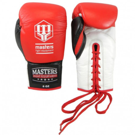 Masters RBT-600 Boxing Gloves 01600-0802 (niebiesko-biało-czarny+10 oz)