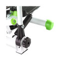 Stepper with movable arms and HMS S3085 cables, green and white