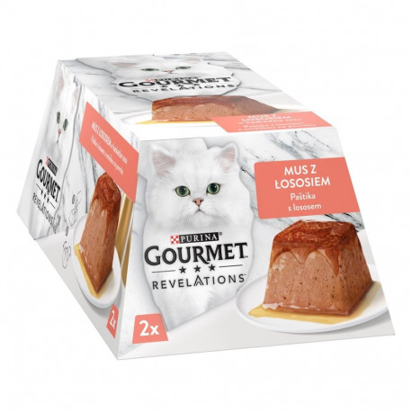 PURINA Gourmet Revelations lõhe märg kassitoit 2x57 g