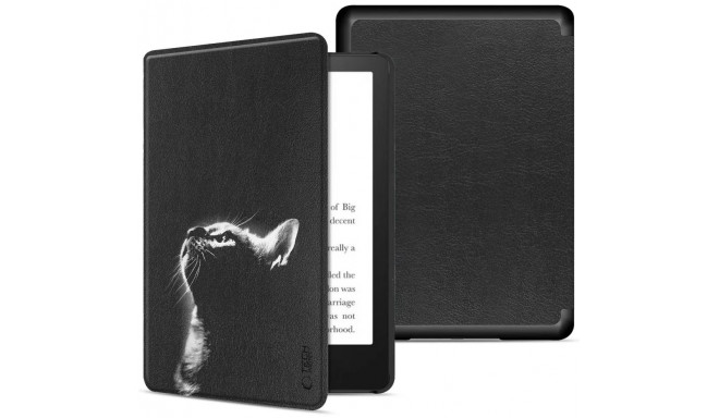 Tech-Protect защитный чехол SmartCase Kindle Paperwhite/Colorsoft/Signature Edition, black cat