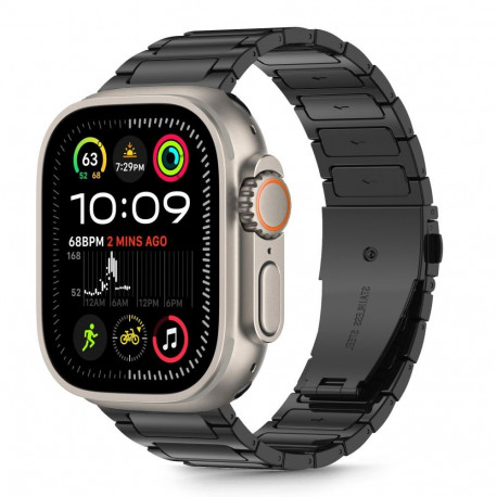 TECH-PROTECT STAINLESS CLASSIC APPLE WATCH 8 / 9 / 10 / 11 / SE / ULTRA (44 / 45 / 46 / 49 MM) BLACK