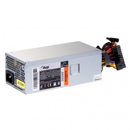 Akyga toiteplokk AK-T1-300 300W 24-pin ATX TFX alumiinium
