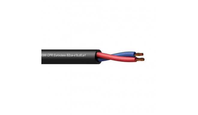 PROCAB CLS225-B2CA/3 – kõlarikaabel - 2 x 2,5 mm2 - 13 AWG - EN50399 CPR Euroclass B2ca-s1b,d0,a1 30
