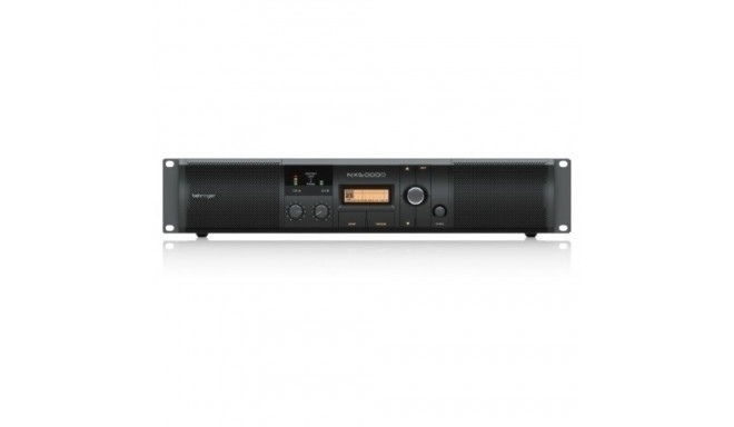 Behringer NX6000D audio amplifier 2.0 channels Home Black
