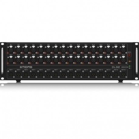Midas DL32 digitaalne 32 sisendiga/16 väljundiga stagebox