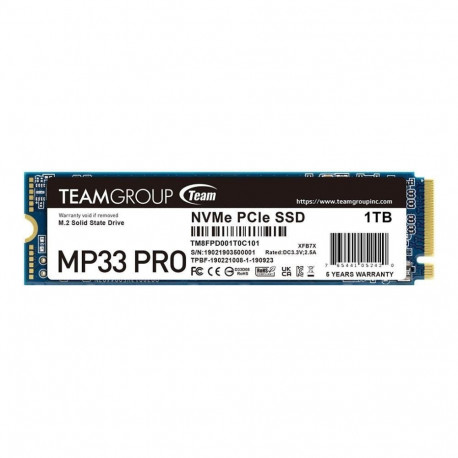 Team Group MP33 Pro NVMe SSD, PCIe 3.0 M.2 tüüp 2280 - 1 TB