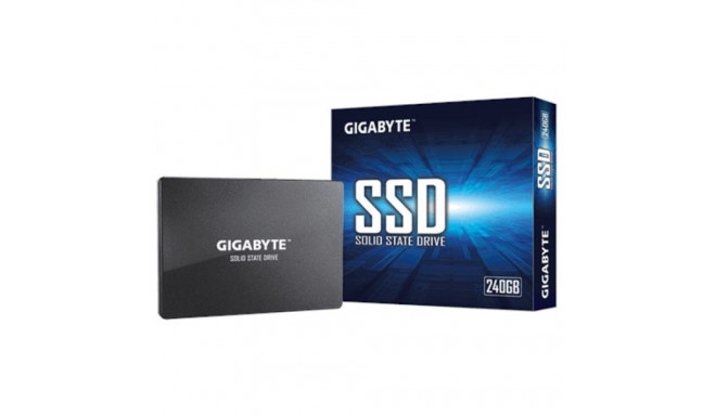 Gigabyte | GP-GSTFS31240GNTD | 240 GB | SSD vormitegur 2.5-tolli | Pooljuhtketta liides SATA | Lugem