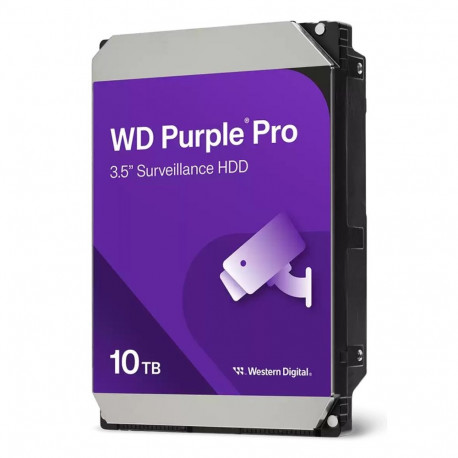 Western Digital Purple Pro WD102PURP sisemine kõvaketas 10 TB 7200 RPM 512 MB 3.5" Serial ATA III
