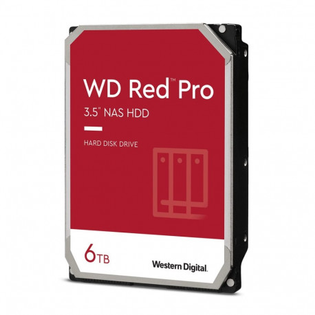 Western Digital Red Pro sisemine kõvaketas 6 TB 7200 RPM 256 MB 3.5" Serial ATA
