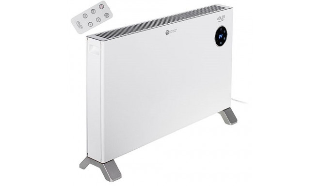Adler AD 7752 LCD konvektsioonsoojendi kaugjuhtimispuldiga valge