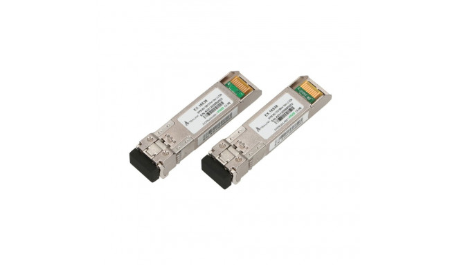 Extralink SFP28 25G | SFP28 WDM Module | 25Gbps 1270/1330nm, single mode, 10km, LC, DOM, pair