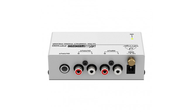 Behringer PP400 - fono eelvõimendi, valge