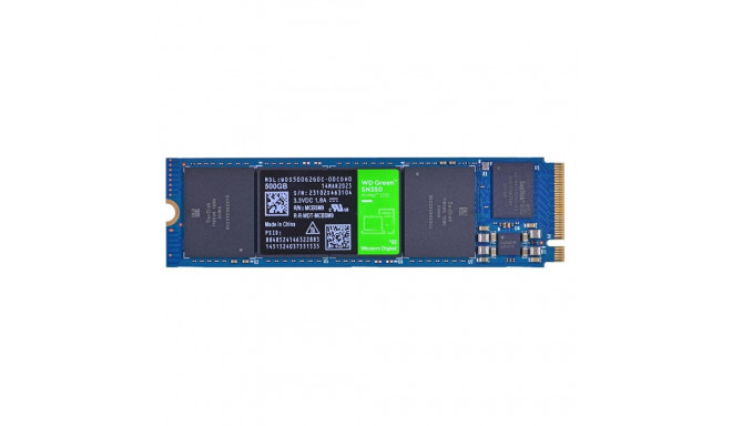 WD Green SN350 SSD ketas WDS500G2G0C (500GB; M.2; PCIe NVMe 3.0 x4)