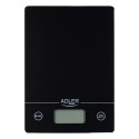 Adler AD 3138 b Mechanical kitchen scale Black Countertop Rectangle