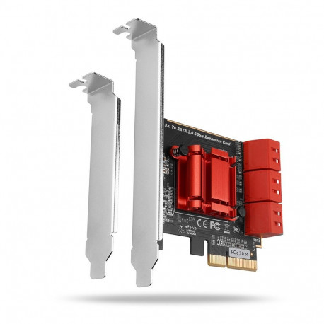 AXAGON PCES-SA6 PCIe kontroller 6x int