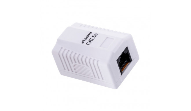 Lanberg OU5-0001-W pistikupesa karp RJ-45 valge