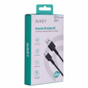AUKEY CB-CD30 USB-C Type-C Power Delivery PD 3A 0.9m Nailon Must